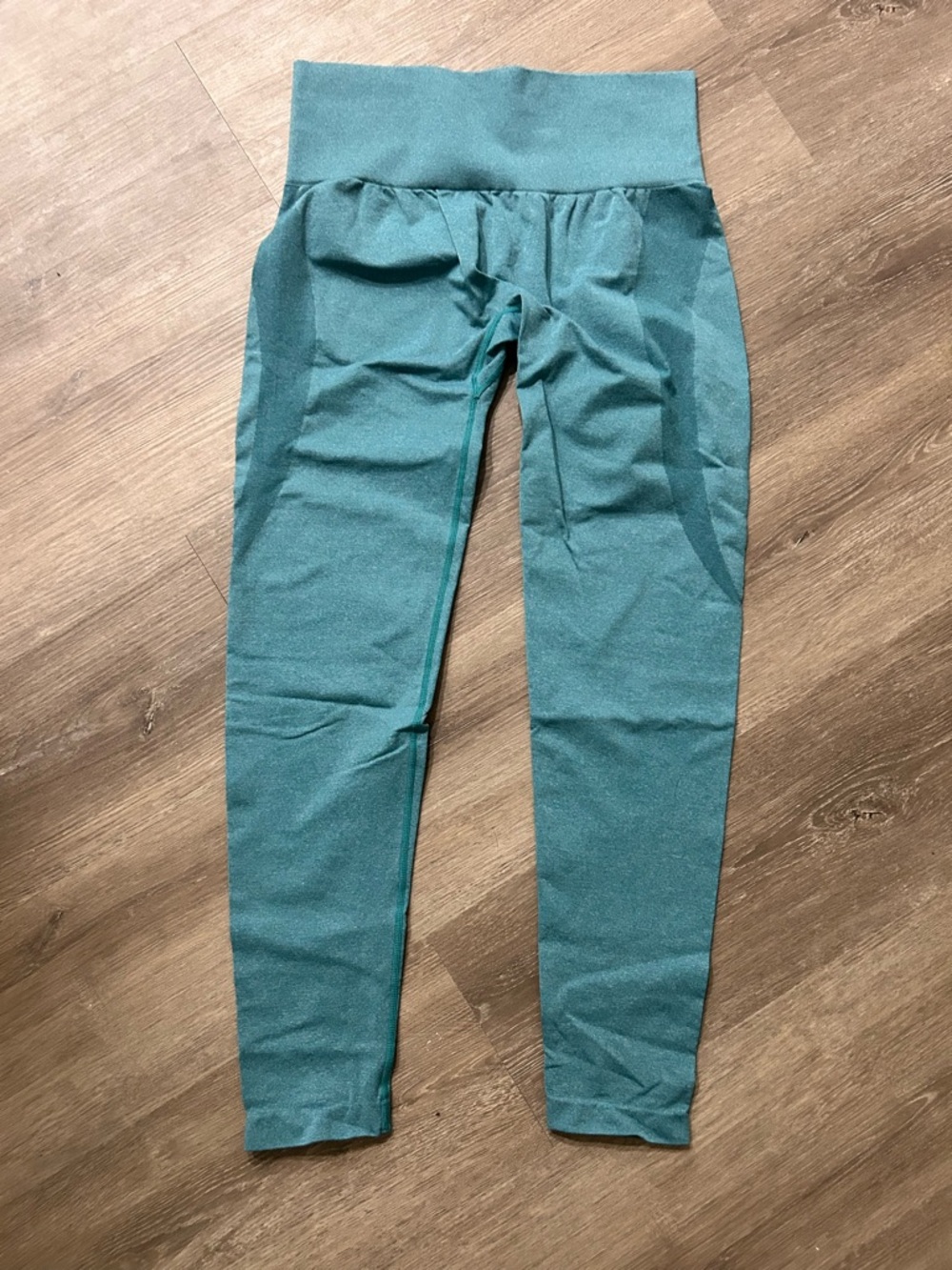NVGTN Teal High-Waist Seamless Leggings